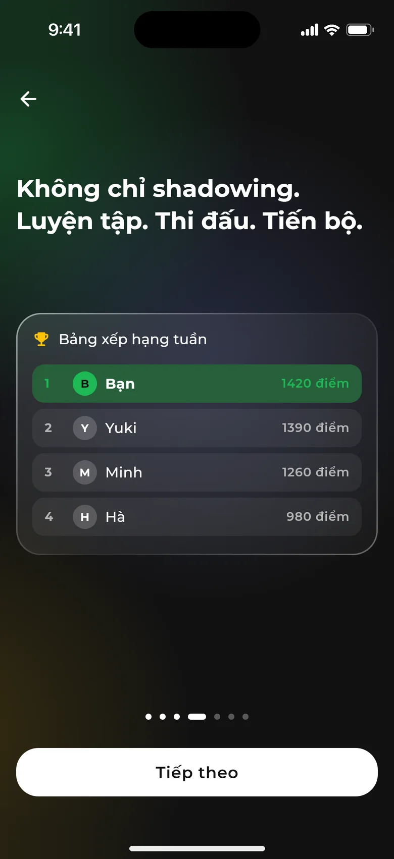 Bảng xếp hạng tuần trong Pera Pera